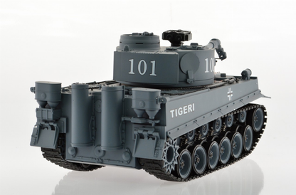 1:18 Scale Tiger 1 Gray With Airsoft Cannon-5