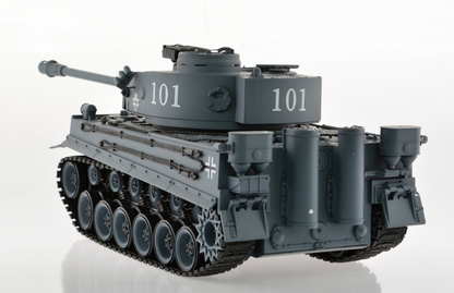 1:18 Scale Tiger 1 Gray With Airsoft Cannon-6