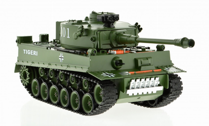 1:18 Scale Tiger Green With Airsoft Cannon-4