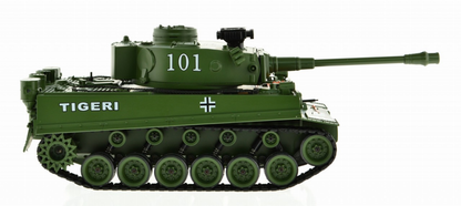 1:18 Scale Tiger Green With Airsoft Cannon-6