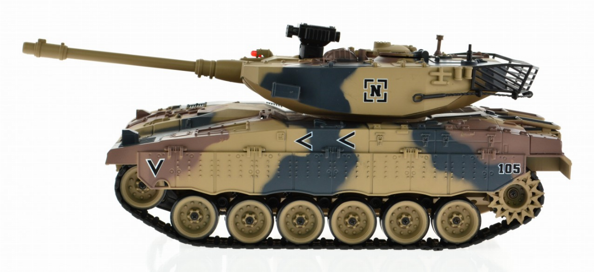 1:18 Scale Merkava With Airsoft Cannon-2