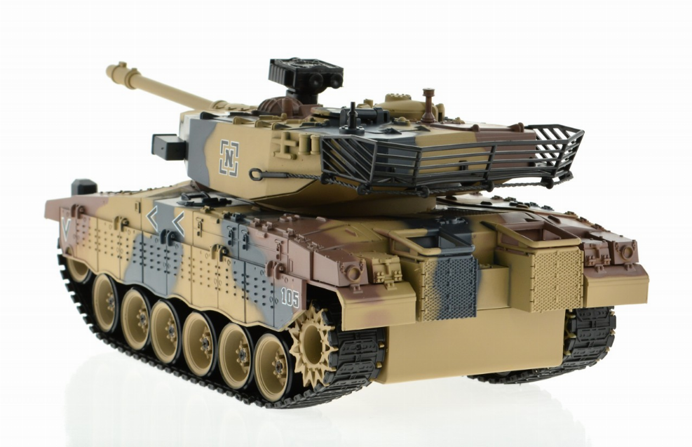 1:18 Scale Merkava With Airsoft Cannon-8