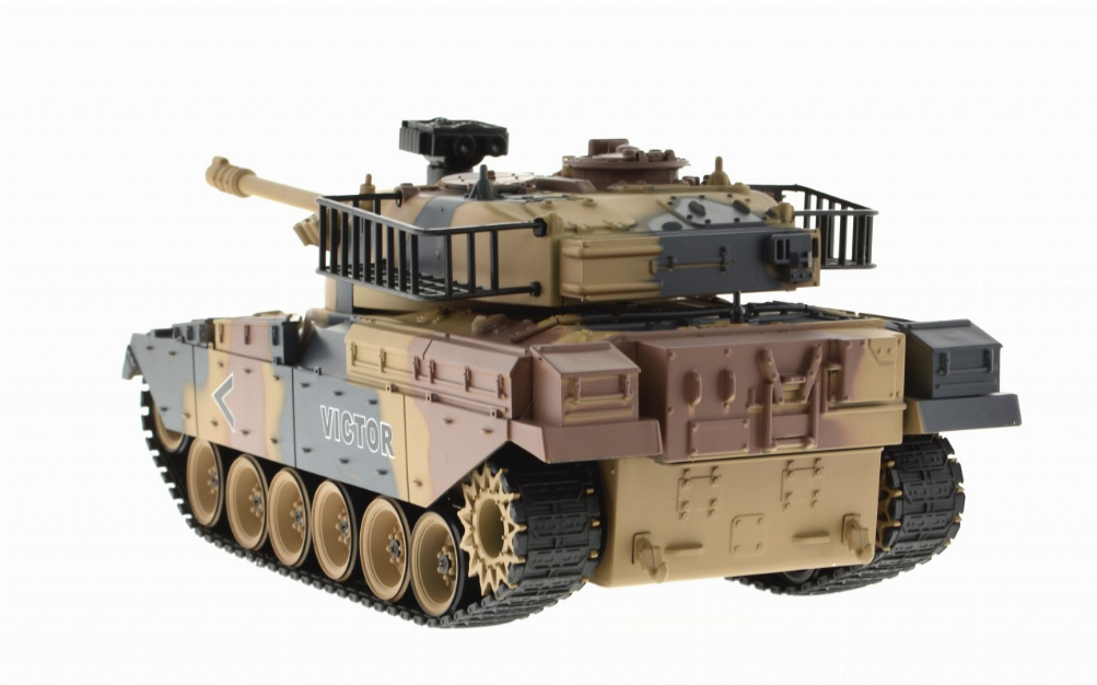 1:18 Scale M60 Camo With Airsoft Cannon-4