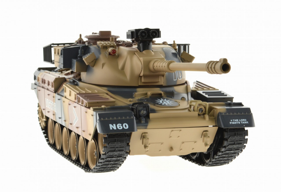 1:18 Scale M60 Camo With Airsoft Cannon-9