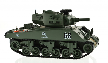 1:18 Scale Sherman With Airsoft Cannon-5