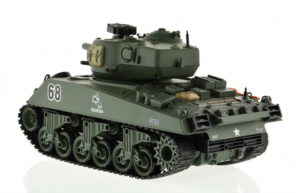 1:18 Scale Sherman With Airsoft Cannon-8