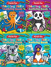 PuzzleFunActivity Books Thinking Skills - RESELLER ASSORTMENT (72 copies/4 titles)