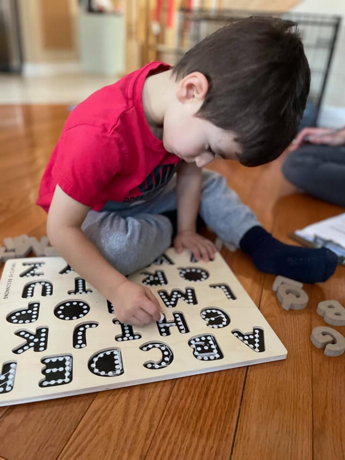 Alphabet Chalkboard Puzzle-3