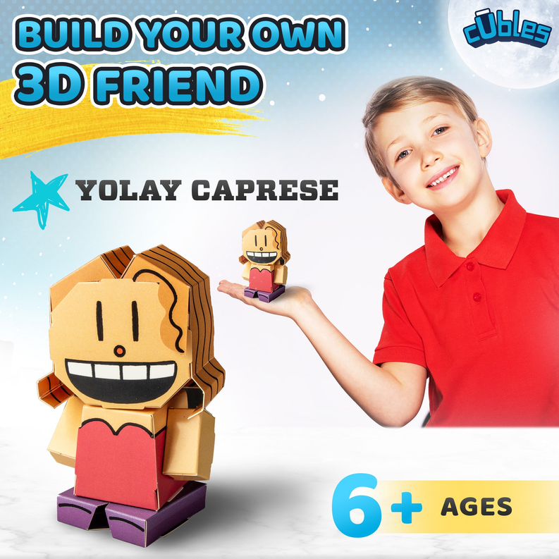 CUBLES Toy Building Set, 3D Puzzle Meets Origami Kit, STEM Toys - Yolay-2