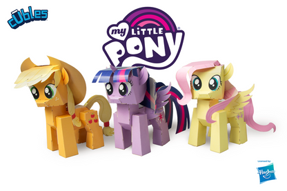 CUBLES My Little Pony 3D Buildable STEM Toy