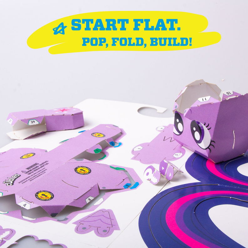 CUBLES My Little Pony 3D Buildable STEM Toy-3