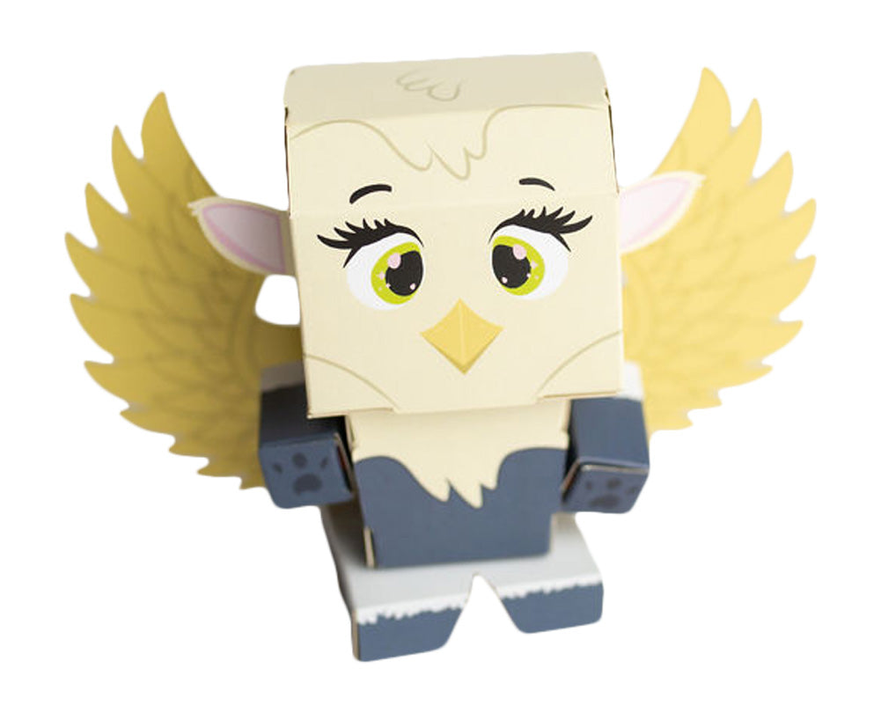 CUBLES Griffin | Build Your Own 3D Product Figures | A Sturdy No Glue No Scissors Activity