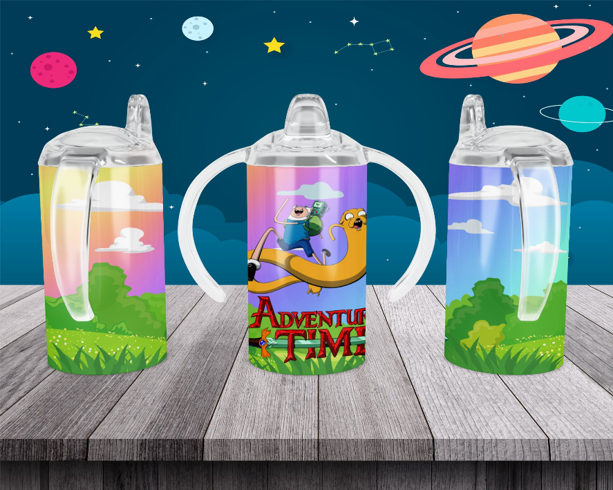 Adventure Time/Grass Kid Sippy Cup