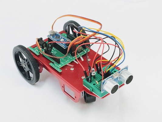 Barnabas Racer: Arduino-Compatible 2WD Servo Motor Car Kit