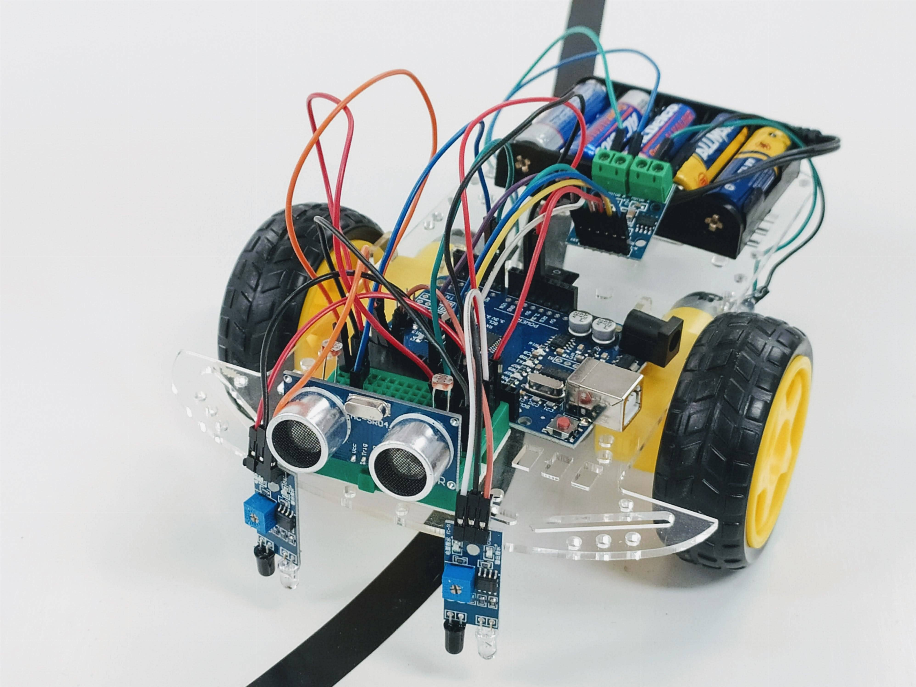 Barnabas Rover: Arduino-Compatible 2WD DC Motor Car Kit-3