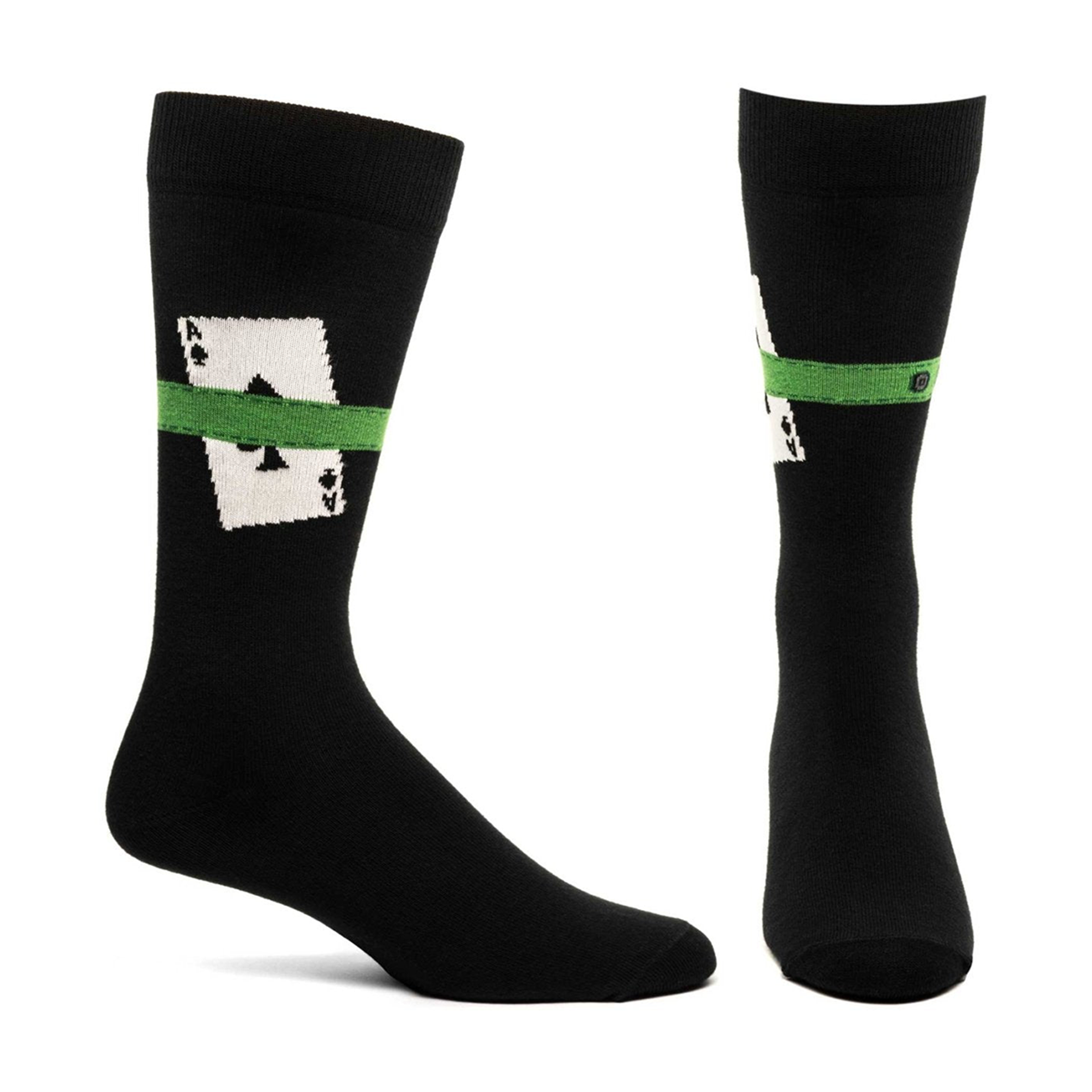 Ace of Spades Card Sock Black