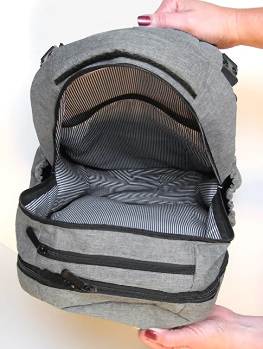 Backpack Diaper Bag with Changing Pad-3