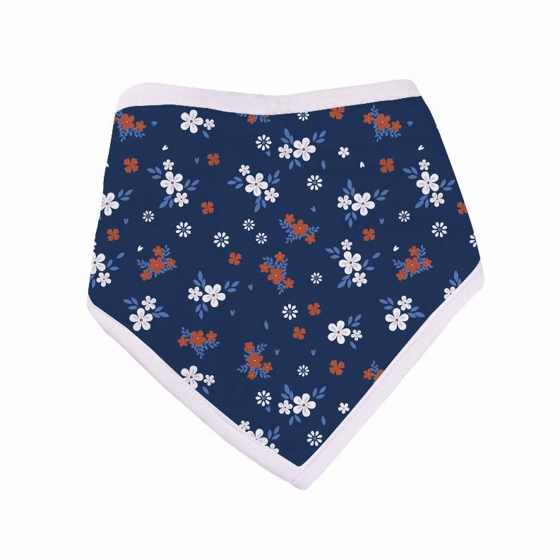 Blooms Bamboo Bandana Bibs-3