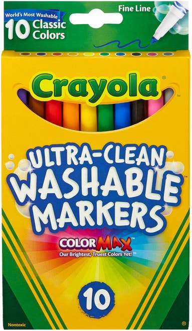 Crayola Fine Line Washable Markers