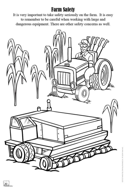 Food and Fun on the Farm Big Coloring Book-2