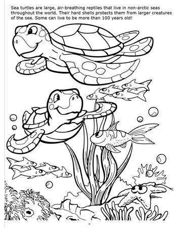 Underwater Adventures Really Big Coloring Book-2