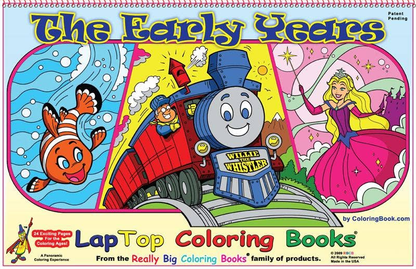 The Early Years LapTop Coloring Book