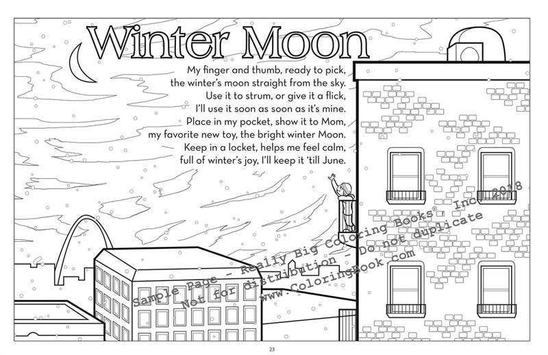 Snow Fall LapTop Coloring Book-2