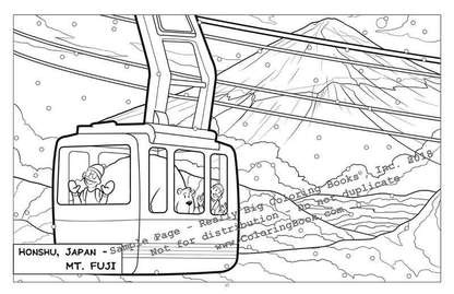 Winter Adventures LapTop Coloring Book-3