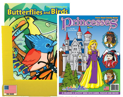 Birds Princesses Coloring Books-2