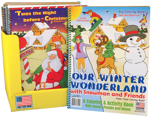 Christmas Fun Coloring Books