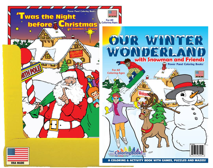 Christmas Fun Coloring Books-2