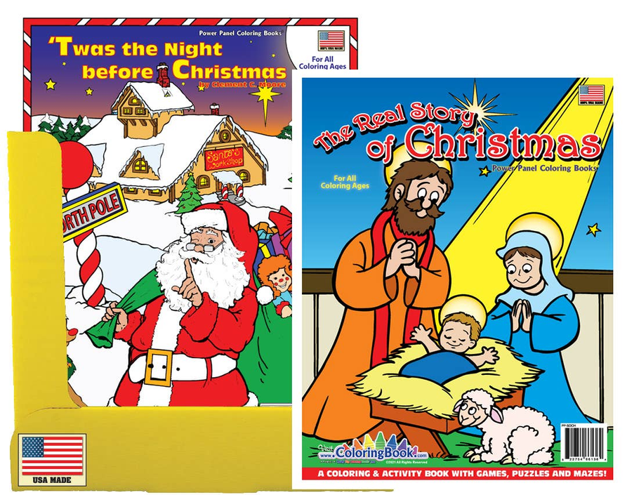 Christmas Traditional Coloring Books-2