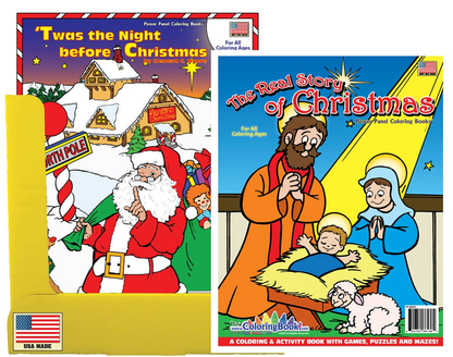 Christmas Traditional Coloring Books-2