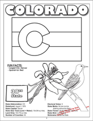 50 United States Coloring Book 8.5x11-2