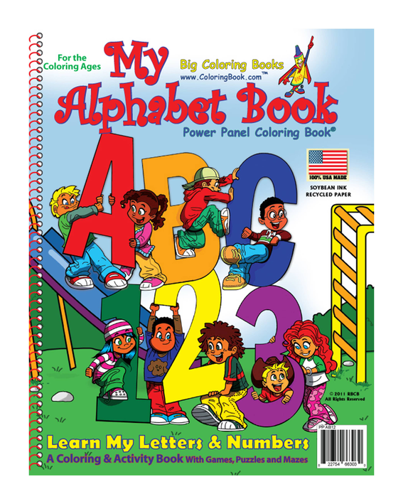 ABC-123 Coloring Book