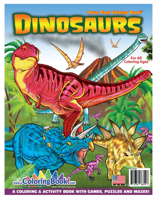 Dinosaurs Coloring Book