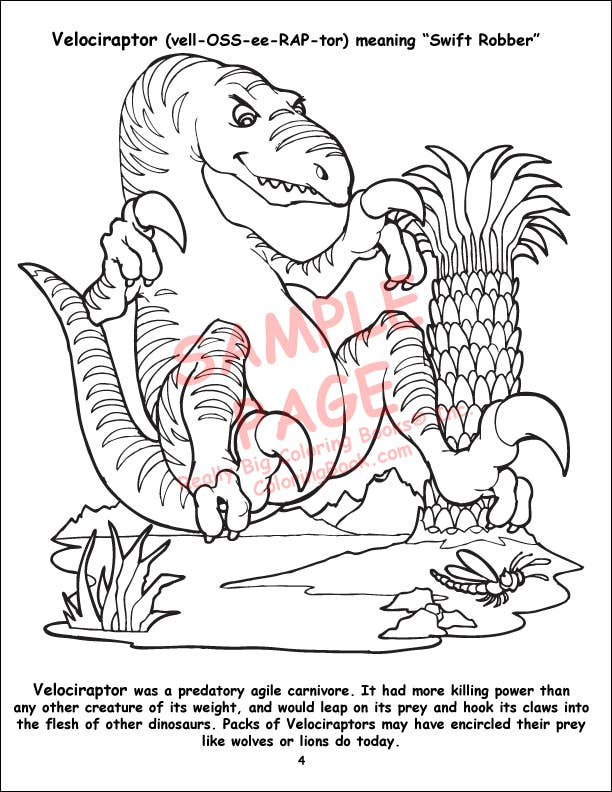 Dinosaurs Coloring Book-3