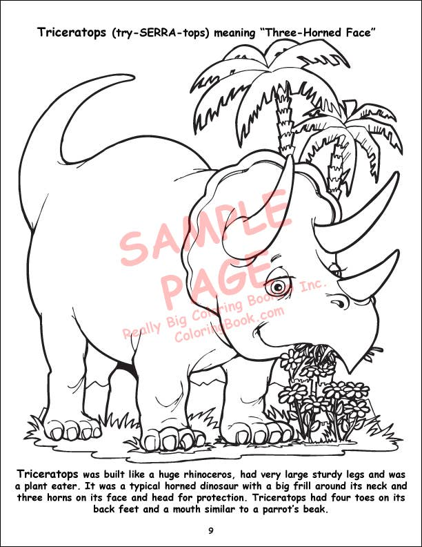 Dinosaurs Coloring Book-4