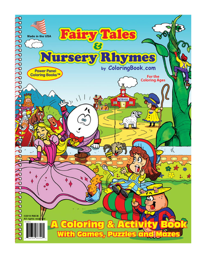 Fairy Tales and Nursery Rhymes Color Book