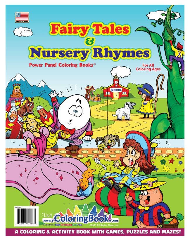 Fairy Tales and Nursery Rhymes Color Book-2