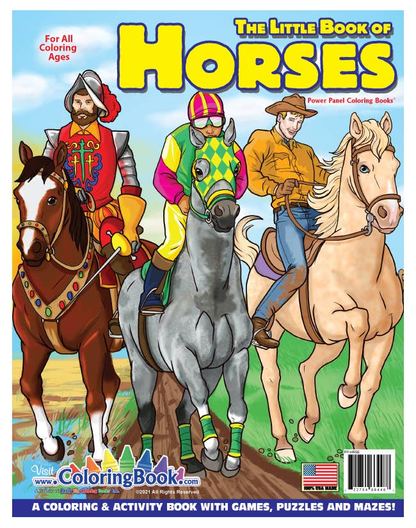 Horses Coloring Book-2