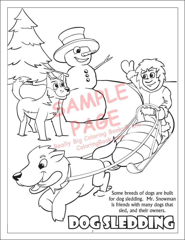 Our Winder Wonderland Coloring Book-4