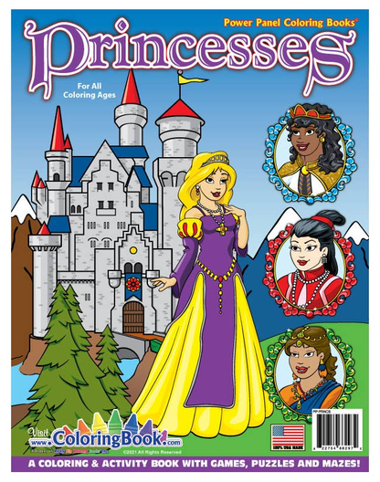 Princesses Coloring Book-2