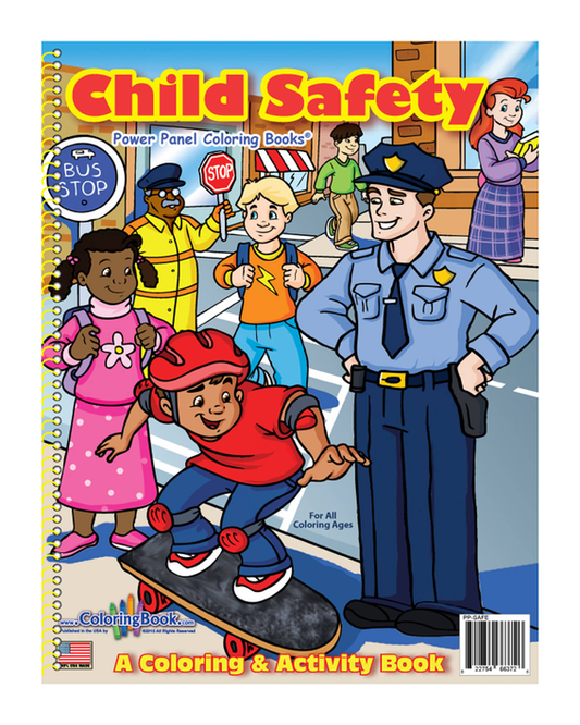 Child Safety Coloring Book