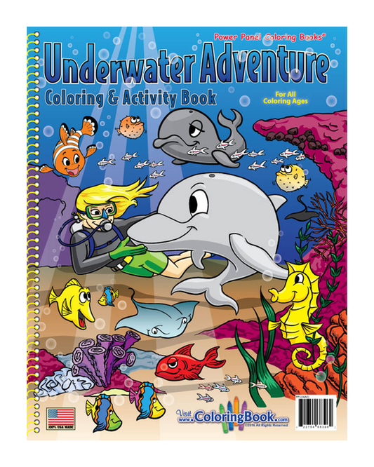 Underwater Adventures Coloring Books