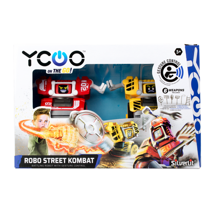 SILVERLIT YCOO ROBO STREET KOMBAT TWIN PACK
