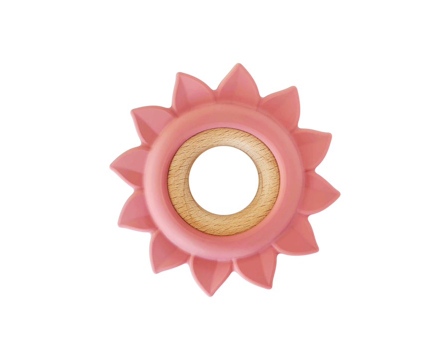 Wooden Flower Teether