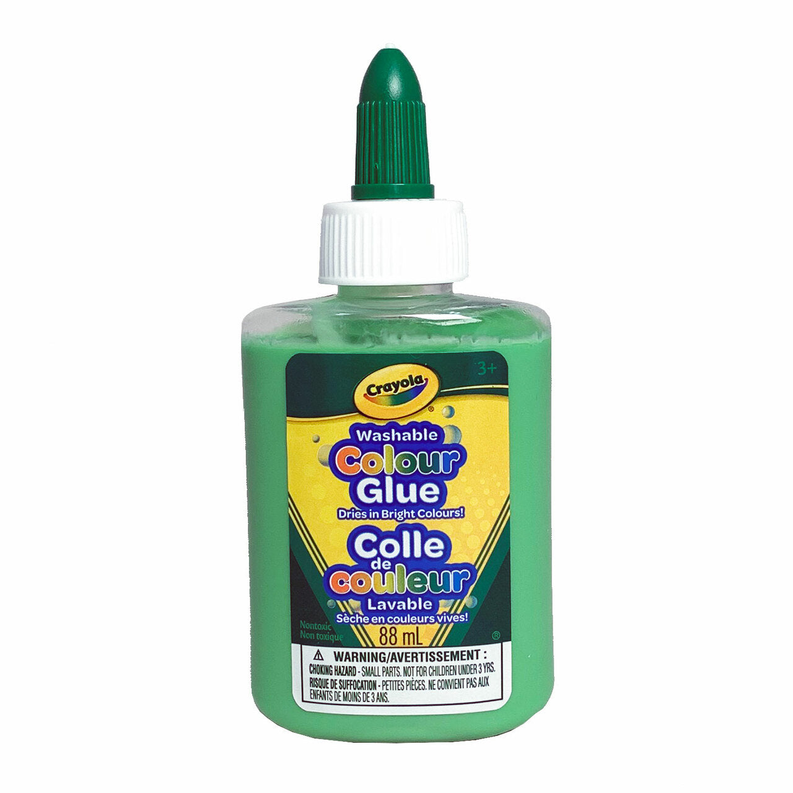 Crayola Washable Colour Glue 88 ml Granny Smith Apple