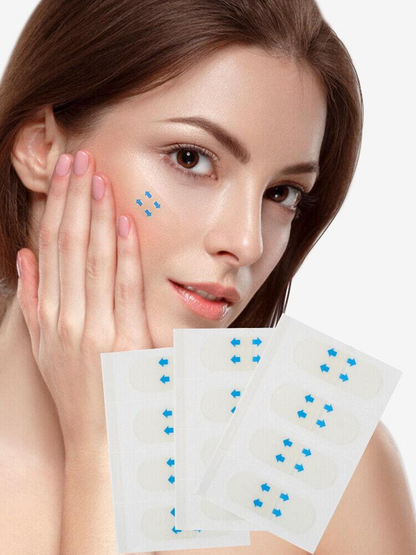 80Pcs Face Lifting Sticker Invisible Tape Firming Chin Fade Fine Lines V-shaped-7