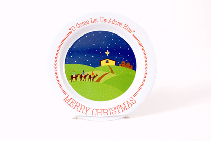 Wisemen Christmas Plate